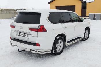 49 799 р. ТСУ PT GROUP тип AV с НЕРЖ накладкой TOYOTA LC 200 2007- LEXUS LX 2016-2021,  Toyota Land Cruiser  200 (2007-2021) дорестайлинг, 1-ый рестайлинг, 2-ой рестайлинг  с доставкой в г. Воронеж. Увеличить фотографию 5