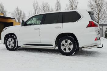 49 799 р. ТСУ PT GROUP тип AV с НЕРЖ накладкой TOYOTA LC 200 2007- LEXUS LX 2016-2021,  Toyota Land Cruiser  200 (2007-2021) дорестайлинг, 1-ый рестайлинг, 2-ой рестайлинг  с доставкой в г. Воронеж. Увеличить фотографию 9