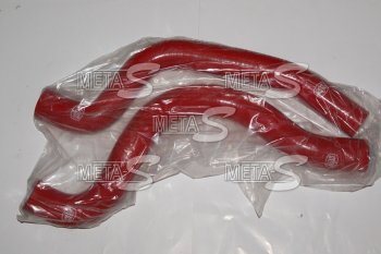 1 299 р. Силиконовые патрубки радиатора ВАЗ 2110-Приора красные Китай alr-002red  с доставкой в г. Воронеж. Увеличить фотографию 1