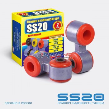 1 599 р. Стойки стабилизатора в сборе 2110 SS20 (ПУ SPORT) SS20 ss40109  с доставкой в г. Воронеж. Увеличить фотографию 1