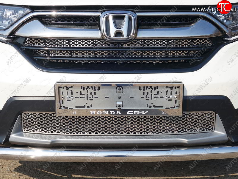 3 299 р.  ТСС Тюнинг HONDACR-V 2017- - Решетка радиатора нижняя (лист)  honcrv1715  с доставкой в г. Воронеж
