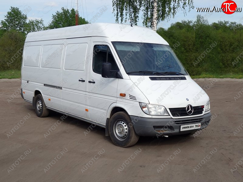 1 000 000 р. Защита порогов задняя 42,4 мм ТСС Тюнинг Mercedes-Benz Sprinter W905 рестайлинг (2000-2006)  с доставкой в г. Воронеж