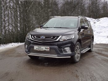 Рамка гос. номера ТСС Тюнинг Geely Emgrand X7 2-ой рестайлинг (2019-2021) ()