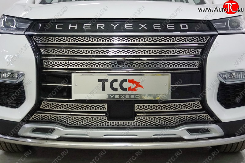 1 000 000 р.  ТСС Тюнинг CHERYEXEEDTXL 2020-2021 - Ршетка радиатора нижняя (лист)  cherexetxl2012  с доставкой в г. Воронеж