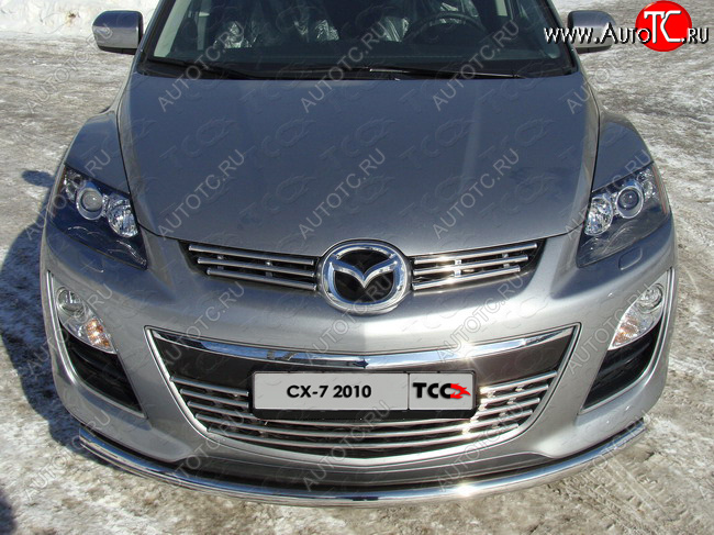 7 999 р.  ТСС Тюнинг MAZDACX-7 2010-2012 - Решётка радиатора нижняя 16 мм  mazcx71006  с доставкой в г. Воронеж