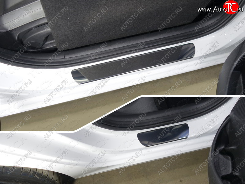 1 000 000 р. Накладки на пороги (4 шт) ТСС Тюнинг  Hyundai I30  3 PD - I30 Fastback  PD (лист зеркальный)  с доставкой в г. Воронеж