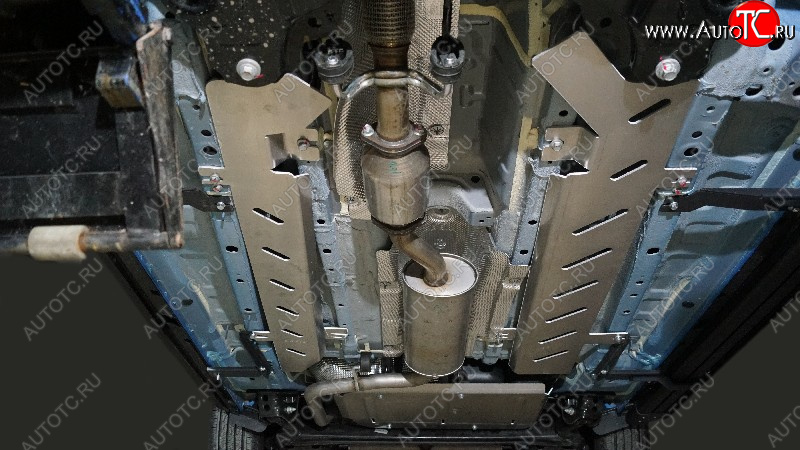 10 999 р. Защита топливной магистрали ТСС Тюнинг  Kaiyi X3 Pro (2023-2025) (алюминий 4 мм)  с доставкой в г. Воронеж