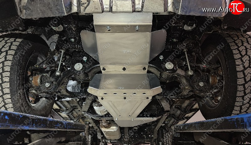 23 649 р. Комплект защиты (радиатора/картера/АКПП/раздатки, 2.0L 4WD, алюминий 4 мм) ТСС Тюнинг  BAIC BJ40 (2022-2025)  с доставкой в г. Воронеж