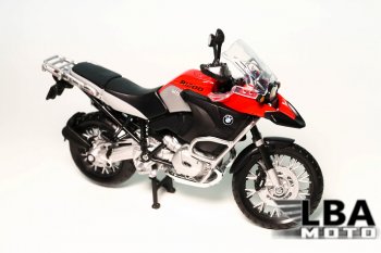 1 599 р. Модель мотоцикла BMW R1200GS Красно-Черного цвета масштаб 112  пм-00002215  с доставкой в г. Воронеж. Увеличить фотографию 1