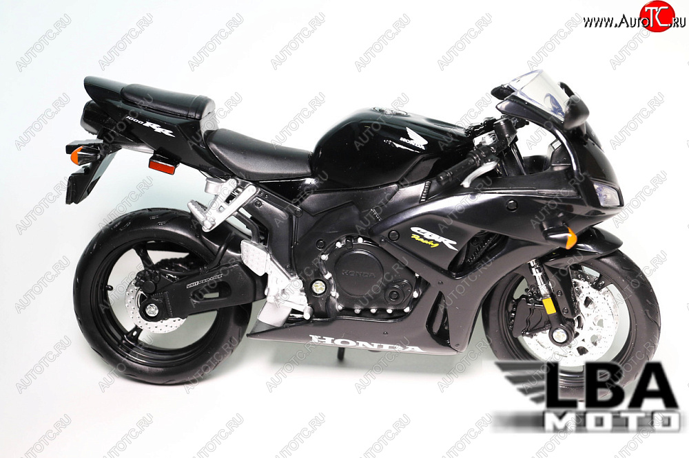 1 599 р. Модель мотоцикла Honda CBR1000RR 06-07 Черного цвета масштаб 112  пм-00002219  с доставкой в г. Воронеж