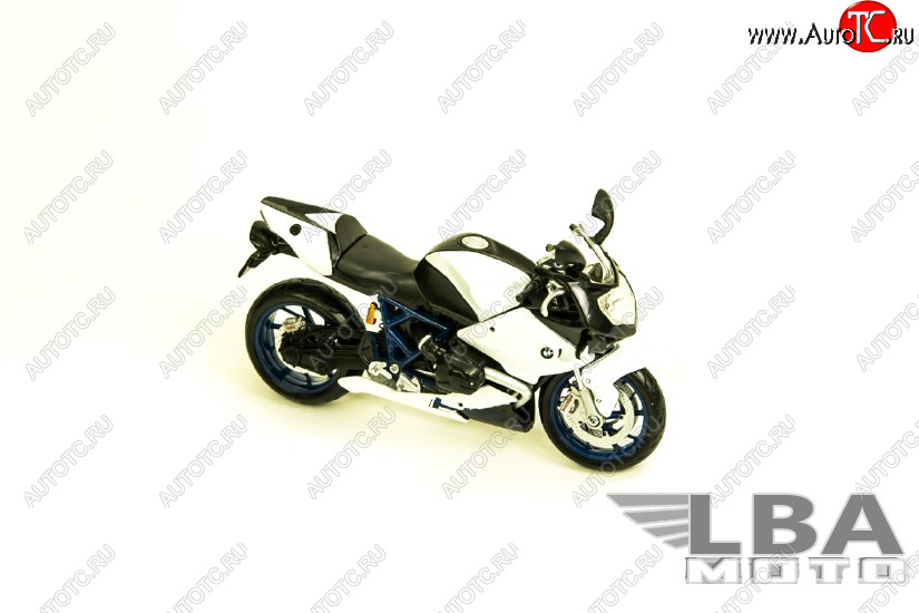 1 599 р. Модель мотоцикла BMW S1000RR HP2 SPORT Белого цвета масштаб 112  пм-00002220  с доставкой в г. Воронеж