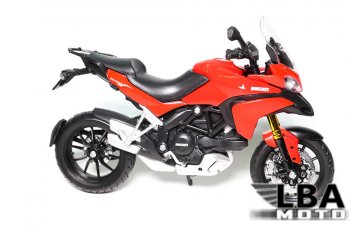1 599 р. Модель мотоцикла Ducati Multistrade 1200S Красного цвета масштаб 112  пм-00002222  с доставкой в г. Воронеж. Увеличить фотографию 1