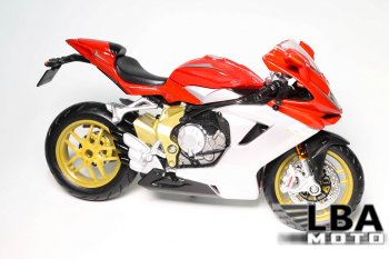 1 599 р. Модель мотоцикла MV Agusta F3 Красного цвета масштаб 112  пм-00002231  с доставкой в г. Воронеж. Увеличить фотографию 1