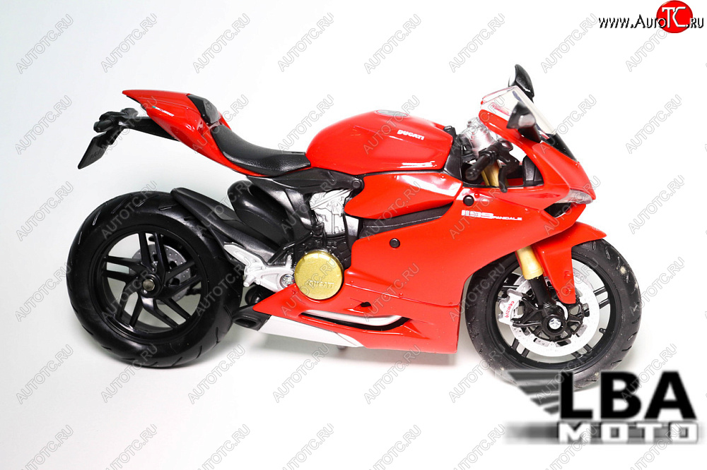 1 599 р. Модель мотоцикла Ducati 1199 Красного цвета масштаб 112  пм-00002232  с доставкой в г. Воронеж