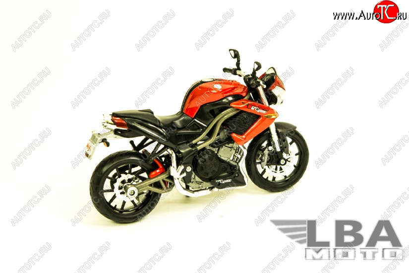 1 599 р. Модель мотоцикла Benelli Tornado Naked Tre160 Красного цвета масштаб 112  пм-00002293  с доставкой в г. Воронеж