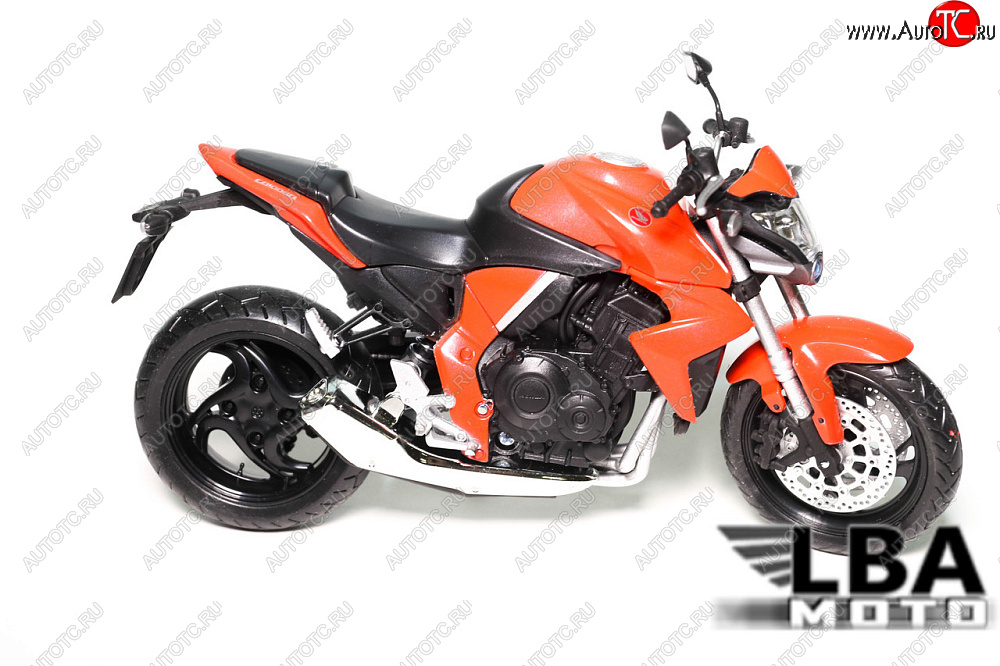 1 599 р. Модель мотоцикла Honda CB 1000R Hi-Res Красного цвета масштаб 112  пм-00000842  с доставкой в г. Воронеж