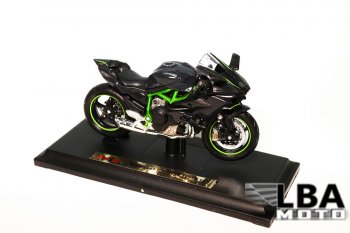 1 599 р. Модель мотоцикла Kawasaki H2R 118  пм-00008000  с доставкой в г. Воронеж. Увеличить фотографию 1