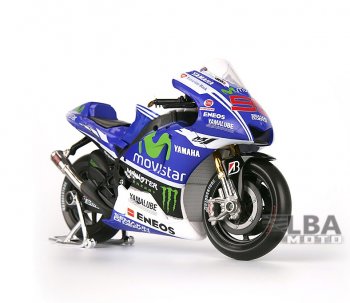 2 599 р. Модель мотоцикла Yamaha YZR-M1 масштаб 110  пм-00008003  с доставкой в г. Воронеж. Увеличить фотографию 1