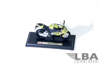 1 299 р. Модель мотоцикла BMW S1000RR Зеленого цвета масштаб 118  пм-00002480  с доставкой в г. Воронеж. Увеличить фотографию 1