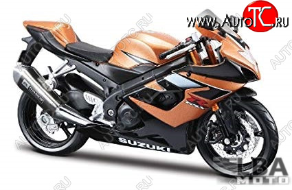 1 599 р. Модель мотоцикла Suzuki GSX-R1000 05-06 масштаб 112  пм-00016569  с доставкой в г. Воронеж