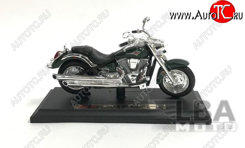 1 299 р. Модель мотоцикла Kawasaki Vulcan 2000 масштаб 118  пм-00016575  с доставкой в г. Воронеж