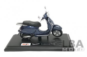 1 299 р. Модель скутера VESPA Granturismo 2003 масштаб 118  пм-00016578  с доставкой в г. Воронеж. Увеличить фотографию 1