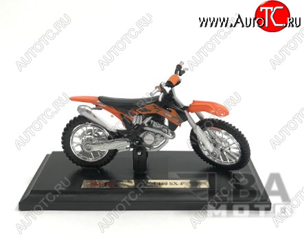 1 299 р. Модель мотоцикла KTM SX-F 450 2014 масштаб 118  пм-00016581  с доставкой в г. Воронеж