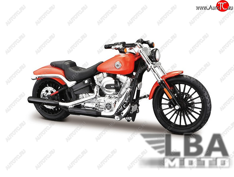 1 959 р. Модель мотоцикла Harley-Davidson Breakout 2016 масштаб 118  пм-00016590  с доставкой в г. Воронеж