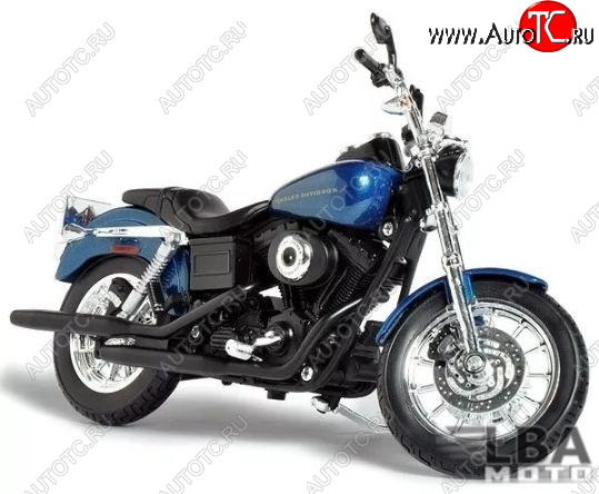 1 959 р. Модель мотоцикла Harley-Davidson DYNA Super Glide Sport 2004 масштаб 112  пм-00016592  с доставкой в г. Воронеж