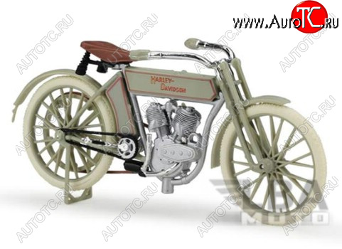 2 349 р. Модель мотоцикла Harley Davidson Twin 5D V-Twin 1909 scale 118  пм-00018314  с доставкой в г. Воронеж
