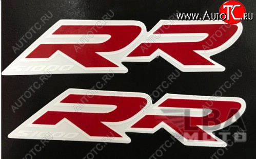 499 р. Наклейка R-R для BMW S1000RR  пм-00017013  с доставкой в г. Воронеж