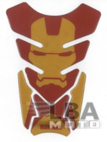 1 329 р. Наклейка на бак для мотоцикла Iron Man  пм-00017082  с доставкой в г. Воронеж. Увеличить фотографию 1