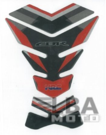 1 329 р. Наклейка на бак для мотоцикла Honda CBR HRC Черно-Красная  пм-00017088  с доставкой в г. Воронеж. Увеличить фотографию 2