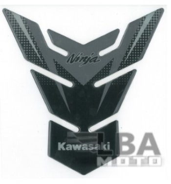 1 279 р. Наклейка на бак для мотоцикла Kawasaki Ninja Серо-Черная  пм-00017093  с доставкой в г. Воронеж. Увеличить фотографию 1