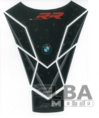 1 279 р. Наклейка на бак для мотоцикла BMW S1000RR Черно-Красная  пм-00017101  с доставкой в г. Воронеж. Увеличить фотографию 1