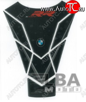 1 279 р. Наклейка на бак для мотоцикла BMW S1000RR Черно-Красная  пм-00017101  с доставкой в г. Воронеж