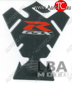 1 329 р. Наклейка на бак для мотоцикла Suzuki GSX-R Под Карбон 3  пм-00017118  с доставкой в г. Воронеж