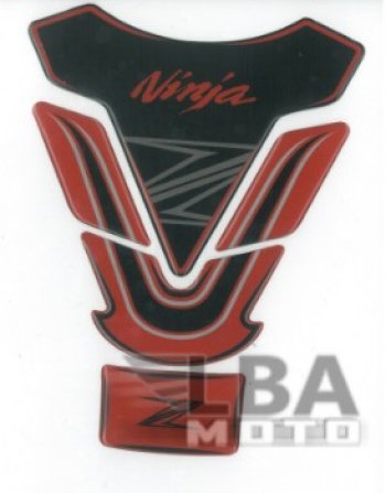 1 329 р. Наклейка на бак для мотоцикла Kawasaki Ninja Z Красно-Черная  пм-00017119  с доставкой в г. Воронеж. Увеличить фотографию 1