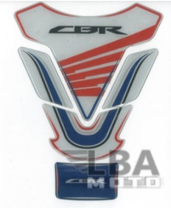 1 329 р. Наклейка на бак для мотоцикла Honda CBR 2 Бело-Сине-Красная  пм-00017123  с доставкой в г. Воронеж. Увеличить фотографию 1