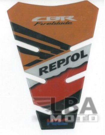 1 329 р. Наклейка на бак для мотоцикла Honda CBR1000RR Fireblade Repsol  пм-00017128  с доставкой в г. Воронеж. Увеличить фотографию 2
