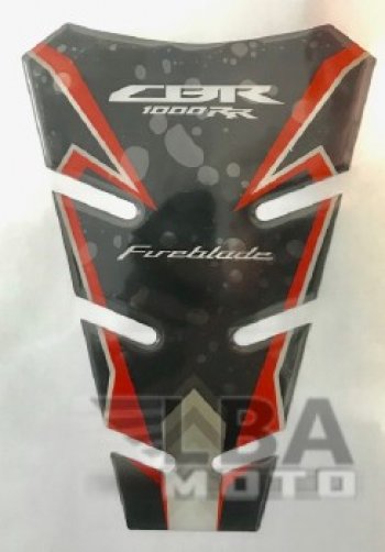 1 329 р. Наклейка на бак для мотоцикла Honda CBR1000RR Красно-Черная 2  пм-00017158  с доставкой в г. Воронеж. Увеличить фотографию 1