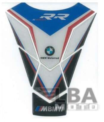1 379 р. Наклейка на бак для мотоцикла BMW S1000RR Сине-Бело-Черная  пм-00017159  с доставкой в г. Воронеж. Увеличить фотографию 2