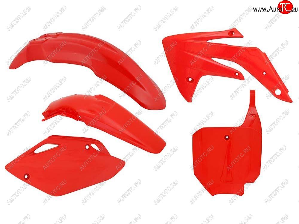 12 749 р. Комплект пластика R-Tech Honda CRF150 07-22 (R-KITCRF-RS0-510) Красный  r-kitcrf-rs0-510  с доставкой в г. Воронеж