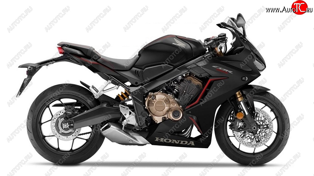27 499 р. Комплект пластика для мотоцикла Honda CBR650R 19-20 Черный  пм-00028823  с доставкой в г. Воронеж