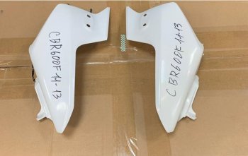 5 699 р. Передний обтекатель для Honda CBR 600F 11-14 Без цвета  пм-00004994  с доставкой в г. Воронеж. Увеличить фотографию 1