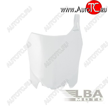 3 199 р. Щиток номера передний R-Tech Honda CRF250R 14-17, CRF450R 13-16 (R-TBCRFBN0013) белый  r-tbcrfbn0013  с доставкой в г. Воронеж