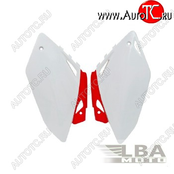 7 399 р. Обтекатели задн. боковые R-Tech Honda CRF450R 07-08 (R-FICRFBNRS07) белыекрасные  r-ficrfbnrs07  с доставкой в г. Воронеж