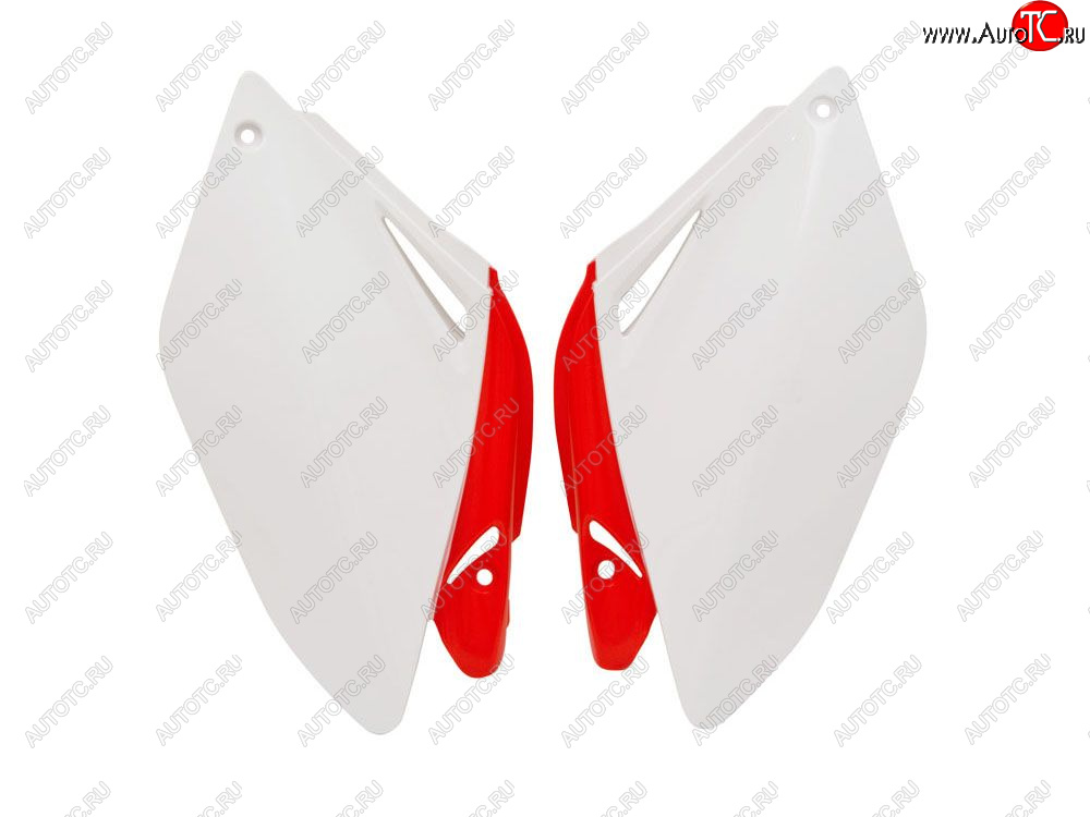 7 399 р. Обтекатели задн. боковые R-Tech Honda CRF250R 06-09 (R-FICRFBNRS060) белыекрасные   r-ficrfbnrs06  с доставкой в г. Воронеж