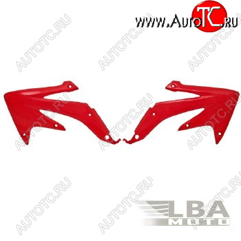 5 899 р. Обтекатели радиатора R-Tech Honda CRF450X 08-17 (R-CVCRFXRS008) красные  r-cvcrfxrs008  с доставкой в г. Воронеж