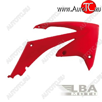 5 899 р. Обтекатели радиатора R-Tech Honda CRF250R 10-13, CRF450R 09-12 (R-CVCRFRS0009) красные  r-cvcrfrs0009  с доставкой в г. Воронеж